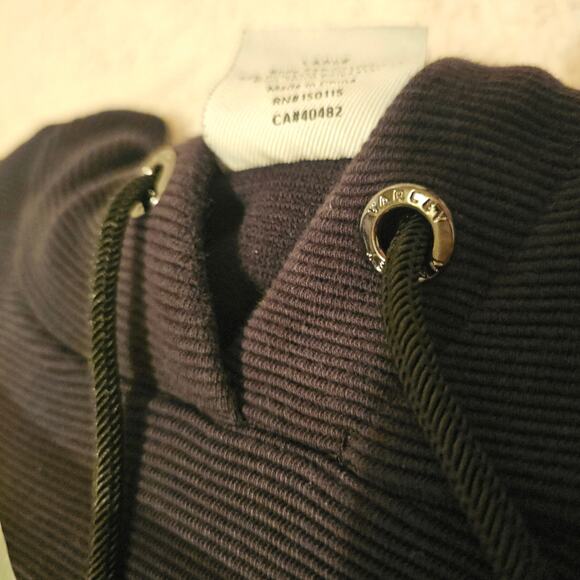 Varley Black Oversized Hoodie Sweatshirt - Picture 10 of 16